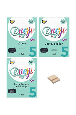 5. Sınıf Enerji Türkçe Sosyal ve Din 3lü Set Soru Bankası