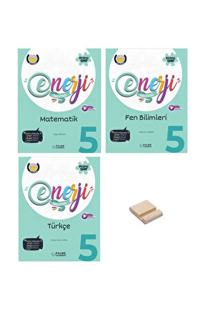 5. Sınıf Enerji Matematik Fen Bilimleri ve Türkçe 3lü Set Soru Bankası