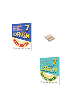 Orjin 7. Sınıf Matematik ve Fen Bilimleri Konu Özetli Etkinlikli Soru Bankası
