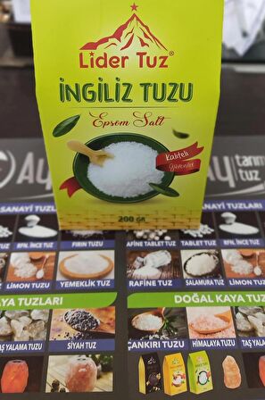 İNGİLİZ TUZU EPSOM 200 GR.