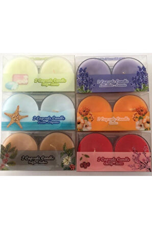 Kapsül Mum 2'li Kokulu Zevk ve Aromaların Dansı