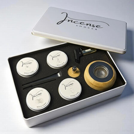 Viski & Kokteyl Tütsüleme Seti - 4 Farklı Aroma ( Meşe , Ceviz , Kiraz , Elma )