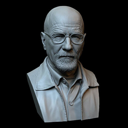 Breaking Bad 'Walter White' Büst Figürü - 15 cm