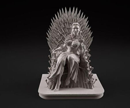 Game of Thrones 'Tahtta Sansa Stark' Figürü - 10 cm