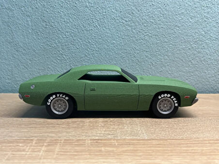 1970 Dodge Challenger RT Araba Maketi