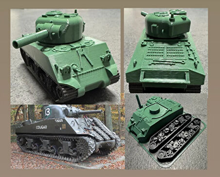 M4 Sherman Tank Maket Kiti