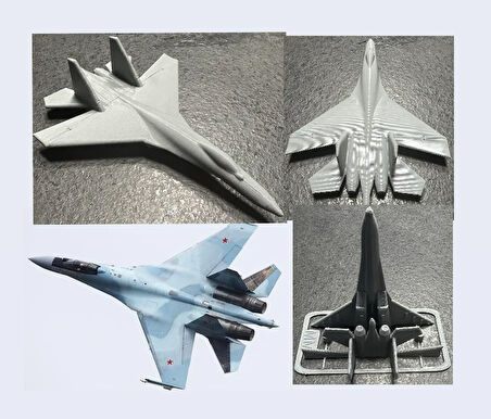 Su-35 Uçak Maket Kiti