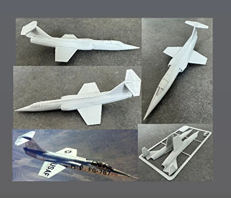 F-104 Starfighter Uçak Maket Kiti