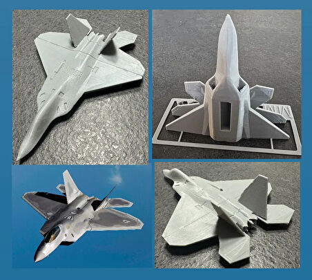 F-22 Uçak Maket Kiti