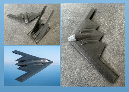 B2 Spirit Stealth Bomber Uçak Maket Kiti