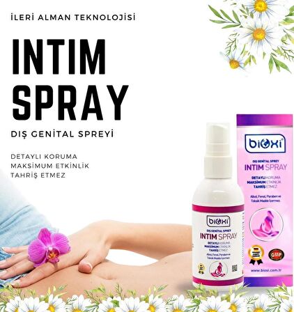 Bioxi® Dış Genital Sprey-İntim Sprey 150 ML