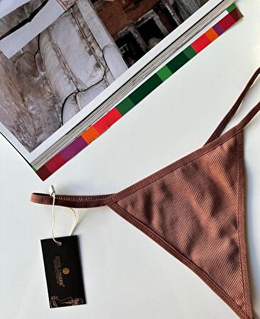 Lenora Kadın Fitilli %97 Pamuklu Günlük Kullanım Kaliteli String