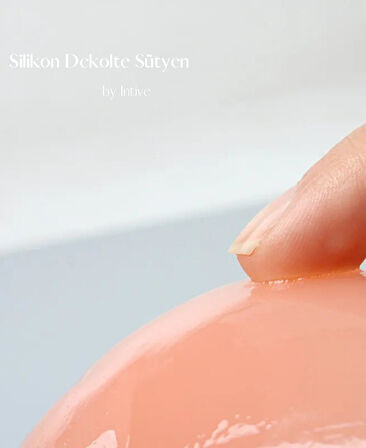 Ten Rengi Dekolte Silikon Yapışkanlı Önden Kopçalı Desteksiz Silikon Et Sütyen-1020