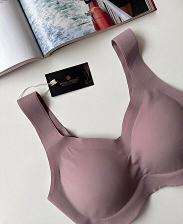 Carla Balensiz Dikişsiz Push-up Invisible Ice-Silk (Görünmez) Sütyen - İthal Bra