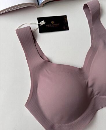 Carla Balensiz Dikişsiz Push-up Invisible Ice-Silk (Görünmez) Sütyen - İthal Bra