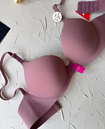 Intive Lazer Kesim Dikişsiz Hafif Destekli İz Yapmaz Balenli İnce Askılı Sütyen