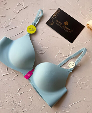 Intive Double Push-up Çift Destekli Balenli Lazer Kesim İz Yapmaz İthal Kaliteli Sütyen