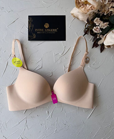Intive Double Push-up Çift Destekli Balenli Lazer Kesim İz Yapmaz İthal Kaliteli Sütyen
