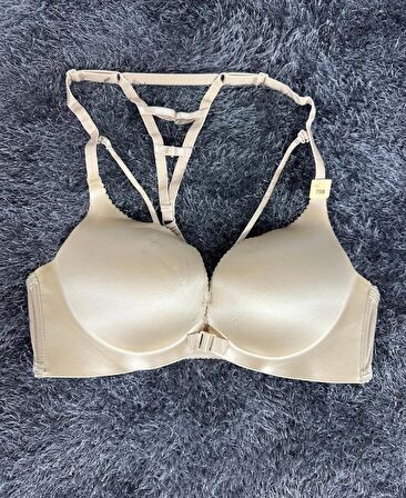 Cool Comfort Balensiz Push-up Yumuşak Dokulu Lazer Kesim Sütyen