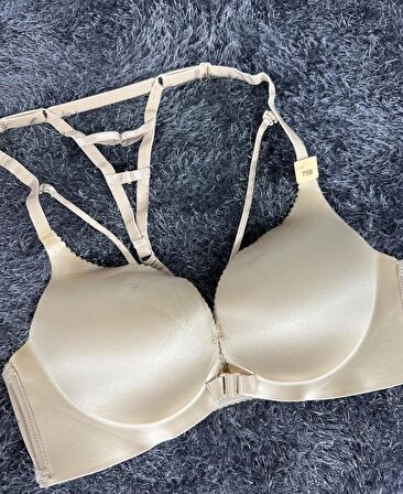 Cool Comfort Balensiz Push-up Yumuşak Dokulu Lazer Kesim Sütyen