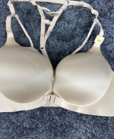 Cool Comfort Balensiz Push-up Yumuşak Dokulu Lazer Kesim Sütyen
