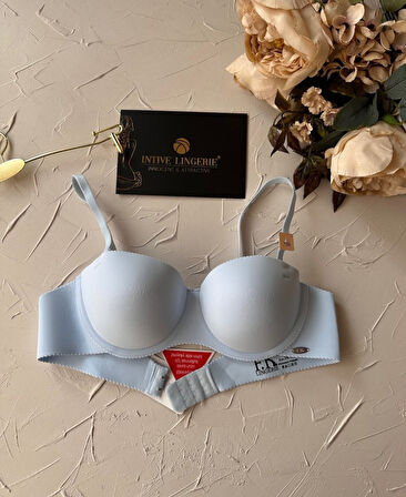 Billie İthal Lazer Kesim İz Belli Etmeyen Balenli Desteksiz Kaliteli Sütyen- FK382