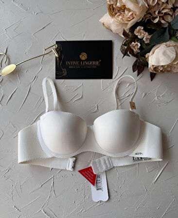 Billie İthal Lazer Kesim İz Belli Etmeyen Balenli Desteksiz Kaliteli Sütyen- FK382