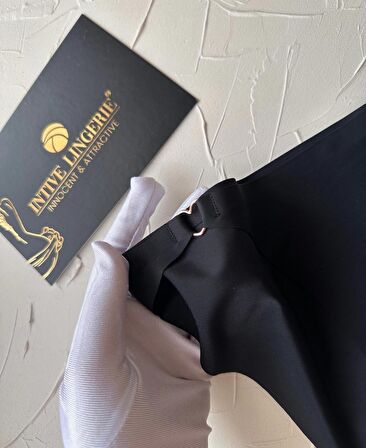 Lovely Kalp Aksesurlı Orijinal Lazer Kesim Dikişsiz İthal Külot/Slip-2810