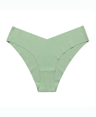 Kadın Günlük Kullanım %100 Orijinal Lazer Kaliteli V Kesim Külot/Slip -2811