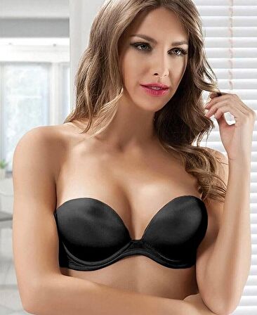 Le Jardin Blanche Double Push-up Silikonlu Askılı/Askısız Sütyen -7036