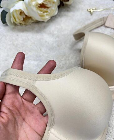 Le Jardin C Cup Balenli Desteksiz Basic Toparlayıcı Sütyen-9720