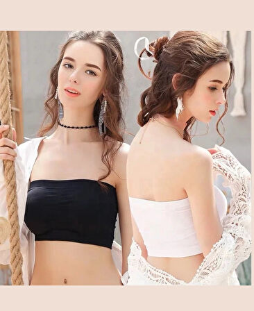 NBB Taktel Seamless Dikişsiz Straplez Basic Büstiyer-2401