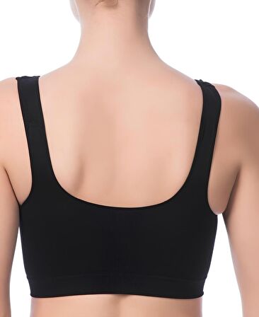 NBB Dikişsiz Seamless Kalın Askılı Desteksiz Balensiz Sütyen/Büstiyer-2410