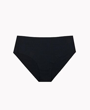 NBB Lazer Kesim Normal Bel 3'lü Paket Külot (Bordo, Ten, Siyah, Pudra)