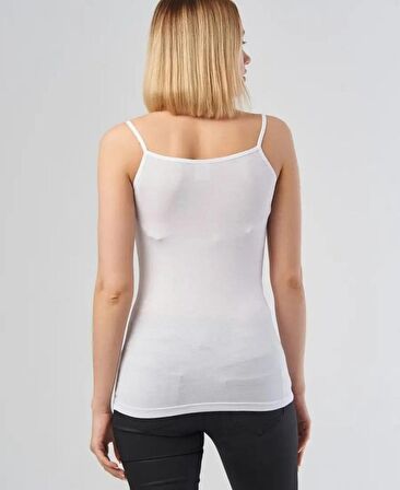 NBB İnce Askılı Basic Likralı Günlük Kullanım  Atlet -663