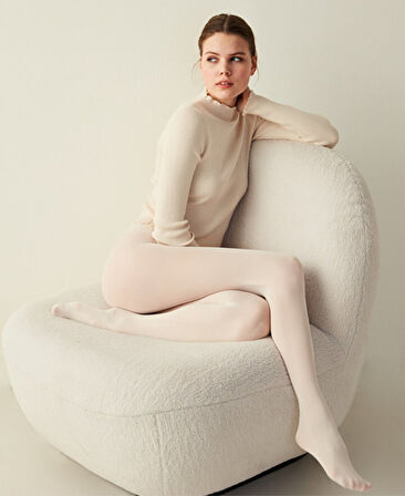 Penti 40 Den Micro Mat Ağlı Burunlu Box Body Opak Külotlu Çorap