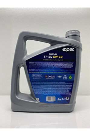 Fullmax Tf-bd 5w-30 3.2 Litre Motor Yağı