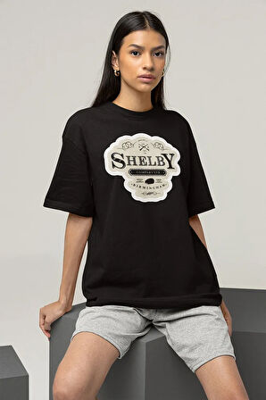 Shelby Company Limited Birmingham Baskılı Unisex Peaky Blinders Oversize Tişört