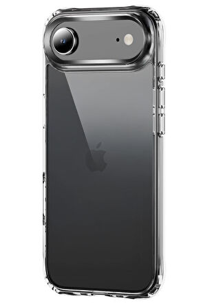Apple iPhone 17 Air Kılıf Şeffaf İnce Silikon Kapak Azn-Süper