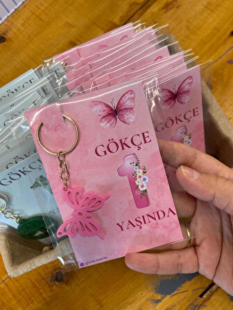 özel gün anahtarlık /doğum günü-nişan-nikah hatırası 20 adet