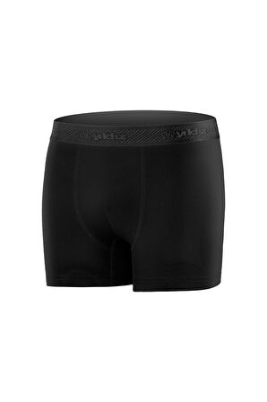 Modal Siyah Classic Erkek Boxer 2 Adet