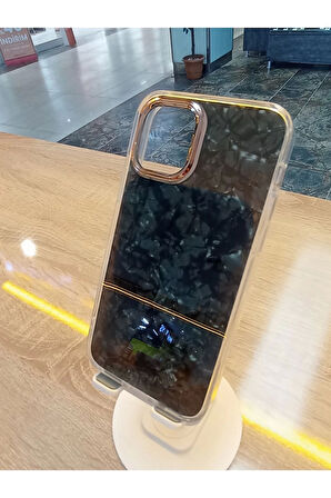 İPhone 11 Pro Uyumlu Mermer Desen Darbe Korumalı Premium Kapak
