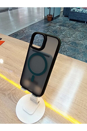 İPhone 13 ve İPhone 14 Uyumlu MagSafe Darbe Korumalı Airbag Kapak