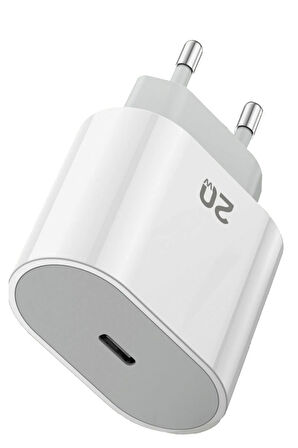 Apple İphone 14 Plus Şarj Aleti 20W PD Hızlı Şarj