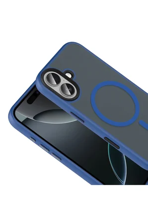 Apple iPhone 18 Kılıf MgSafe Özellikli Mat Yüzey Zr-Flet