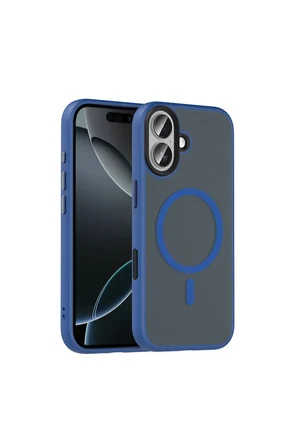 Apple iPhone 18 Kılıf MgSafe Özellikli Mat Yüzey Zr-Flet