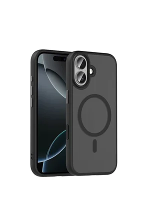 Apple iPhone 18 Kılıf MgSafe Özellikli Mat Yüzey Zr-Flet