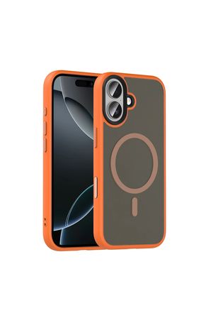 Apple iPhone 18 Kılıf MgSafe Özellikli Mat Yüzey Zr-Flet