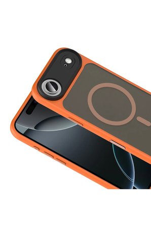 Apple iPhone 18 Air Kılıf MgSafe Özellikli Mat Yüzey Zr-Flet
