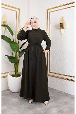 Kadın Mevlana Model Rabia Krep Ferace